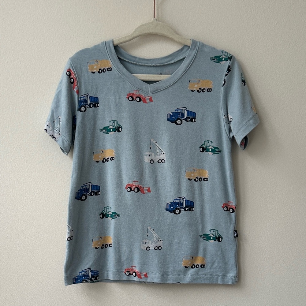 Kyte BABY Construction V-neck Tee